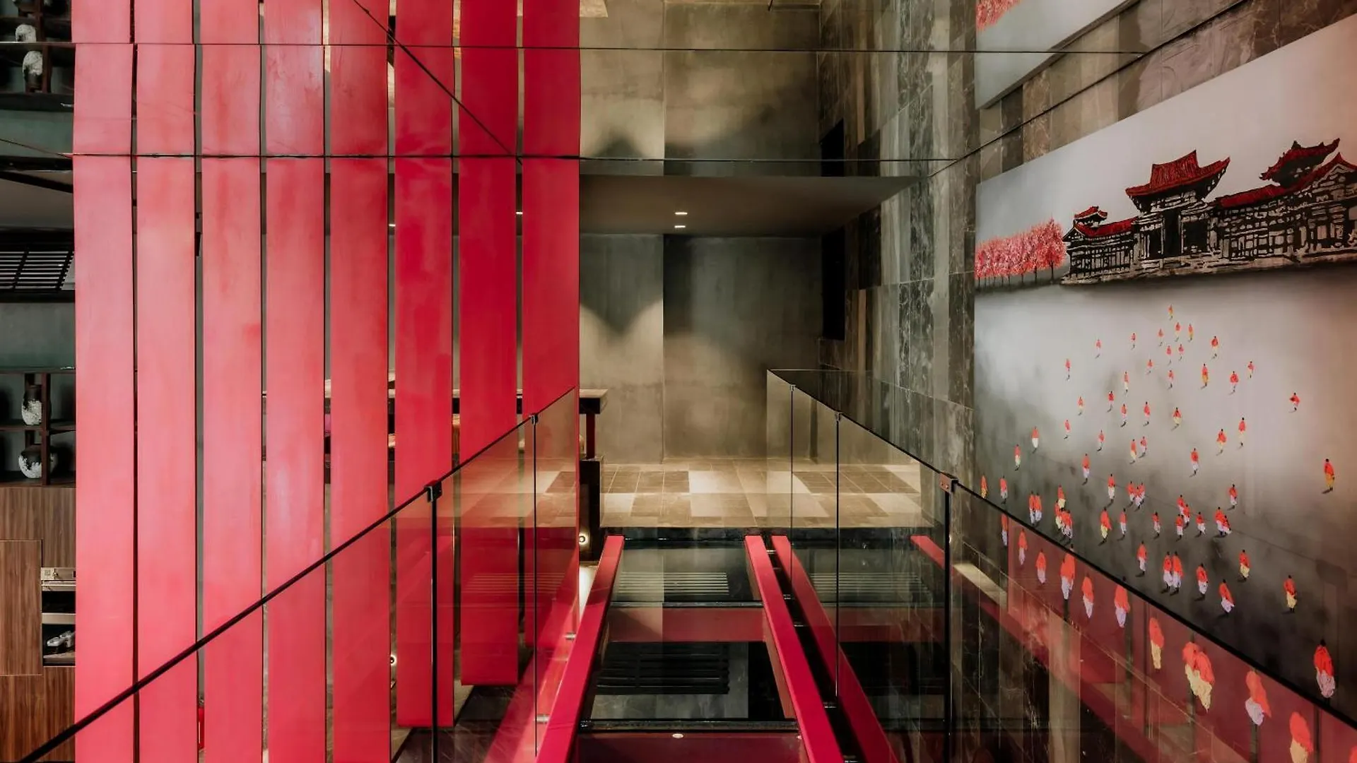 Barneys New York Residences Pink Suite 툴룸